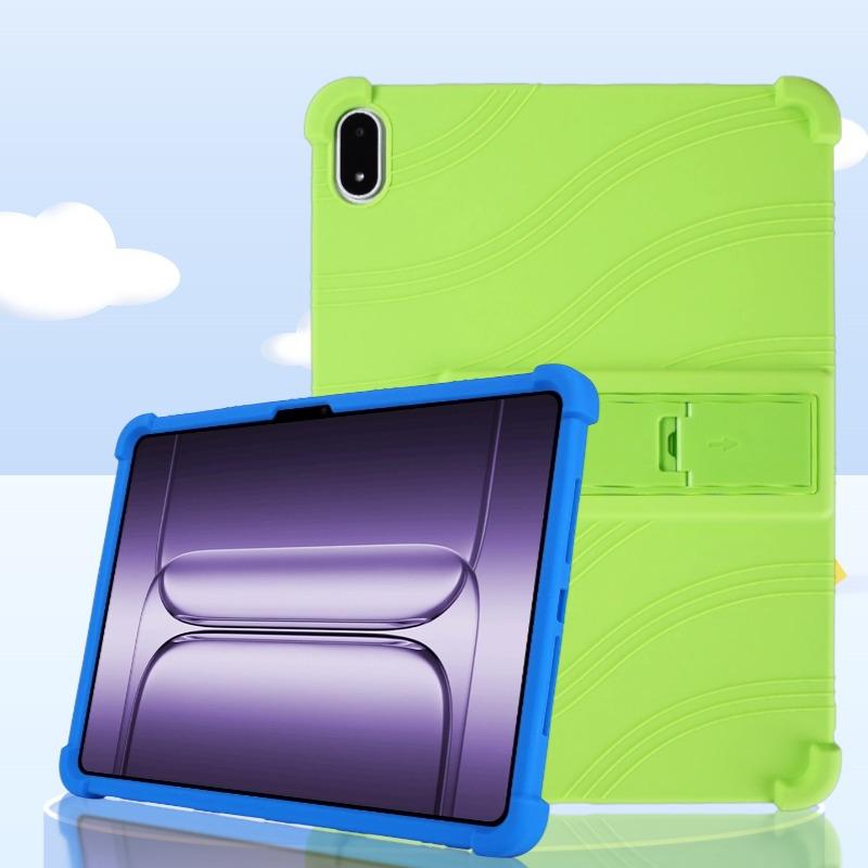 Мягкий силиконовый чехол для OnePlus Pad Lite 2025 11" 2 Pro 3 13.2" 12.1" Go 11.61" Чехол с регулируемой подставкой Безопасный для детей Ударопрочный корпус