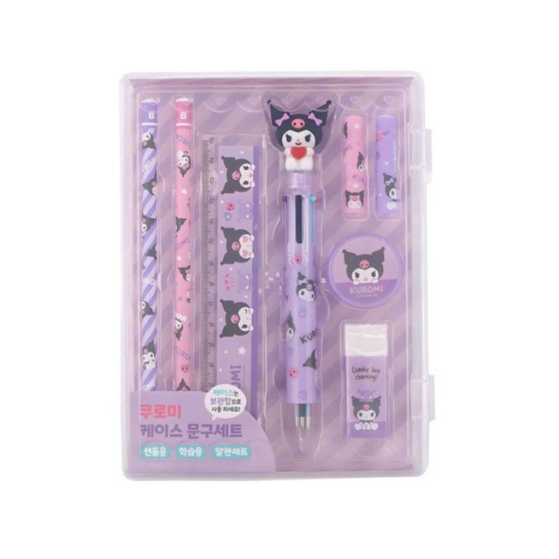 [Back to School] Sanrio Case Stationery Set - 2 Set Bundle