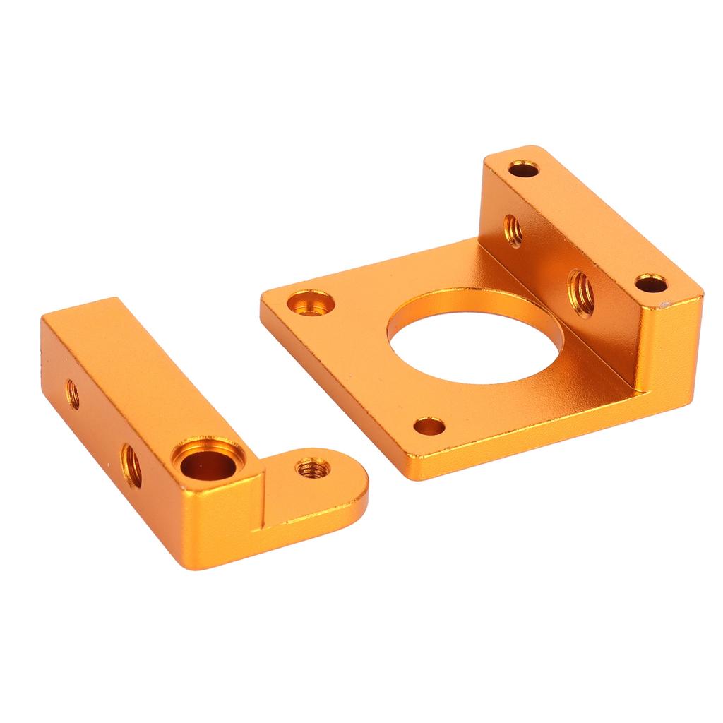 Extruder Bracket Aluminum Block Oxidation Sandblasting Extruders Mounting Block for 3D Printers