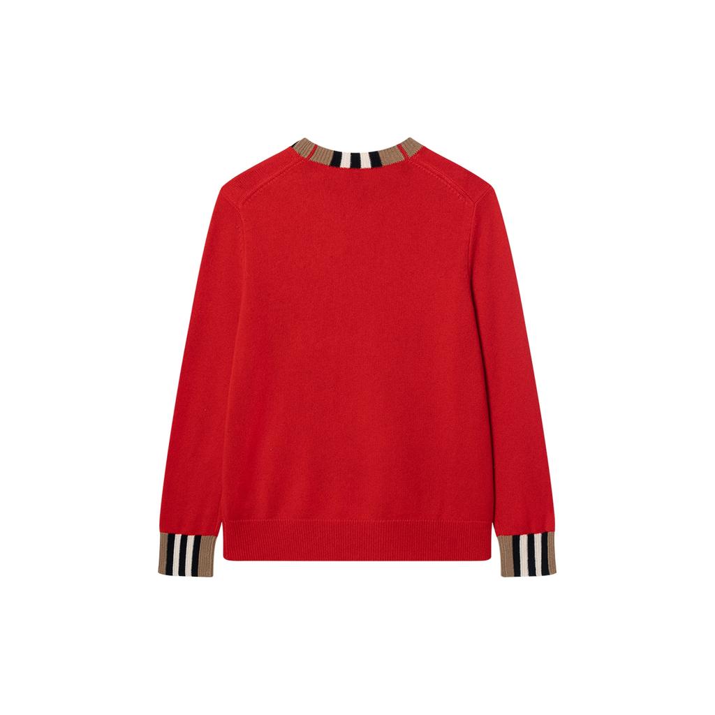 Burberry FW23 Sweater Women's Red 80732101