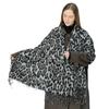 Fashionable Leopard Print Scarves for Woman Large Multi-function Scarves Autumn Winter Windproof Warm Scarf