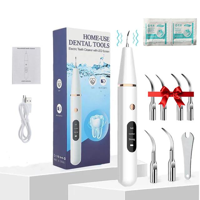 Electric Irrigator Dental?Teeth Whitening USB Rechargable Oral?Care Cleaning Device