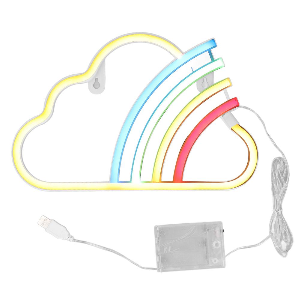 Neon Light High Brightness Battery Operated USB Powered Decorative LED Neon Sign for Bedroom