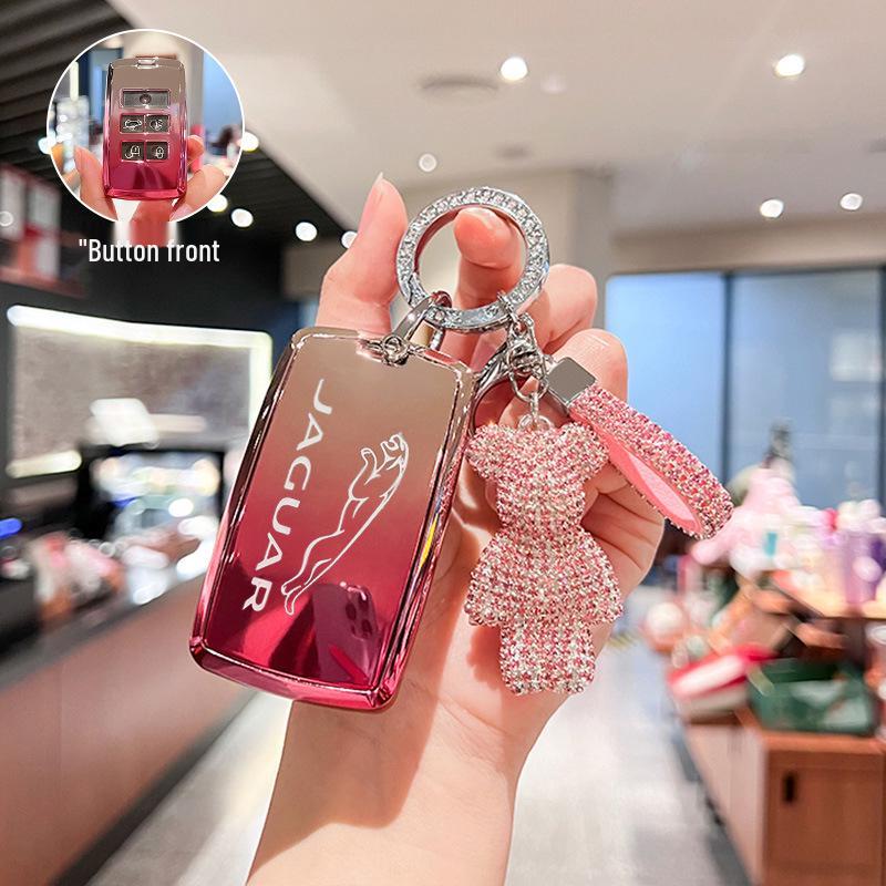 Jaguar XFL/XEL/XJL/FPACE/XF/XE/EPACE Key Case: Premium Protective Shell for Men and Women