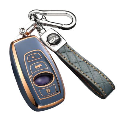 Пустой чехол для смарт-ключа Subaru, Крышка для ключа, Брелок, Стильный, Высококачественный, Устойчивый к царапинам, Совместимый с B4