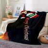 1Pc Christmas Gift Choices Blanket Soft Throw Blanket For Home Bedroom Bed Sofa Travel Office Solid Christmas Blanket
