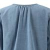 Ggpx New York Triple Ribbon Denim Blouse  Gq3sh038f 