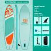 Funwater SUPFW28C Lnflatable Board Standing Slurry Board 11 Feet 350*87*15cm Maximum Load Capacity 190KG Suitable for Beginners