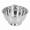 Корзина-дуршлаг для фруктов Многоцелевая из нержавеющей стали для овощей и фруктов Кухонная миска-дуршлаг для пасты, фруктов, лапши