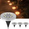 4Pcs Solar Ground Lights Garden Super Bright Automatic ON/OFF Simple Installation Outdoor Patio Waterproof Solar Lights