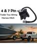 4 & 7 Pin Plug for  F350 Super Duty 2002-2004 Trailer Tow Wiring Harness Plug Replace 2C3Z-13A576-DA 2C3Z13A576DA