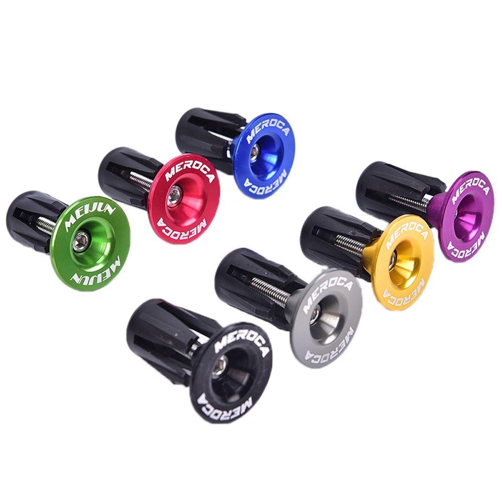 Handlebar End Plug Anti-slip Bicycle Grip Bicycle Grips Cover Bike Bar End Plugs Handlebar Caps