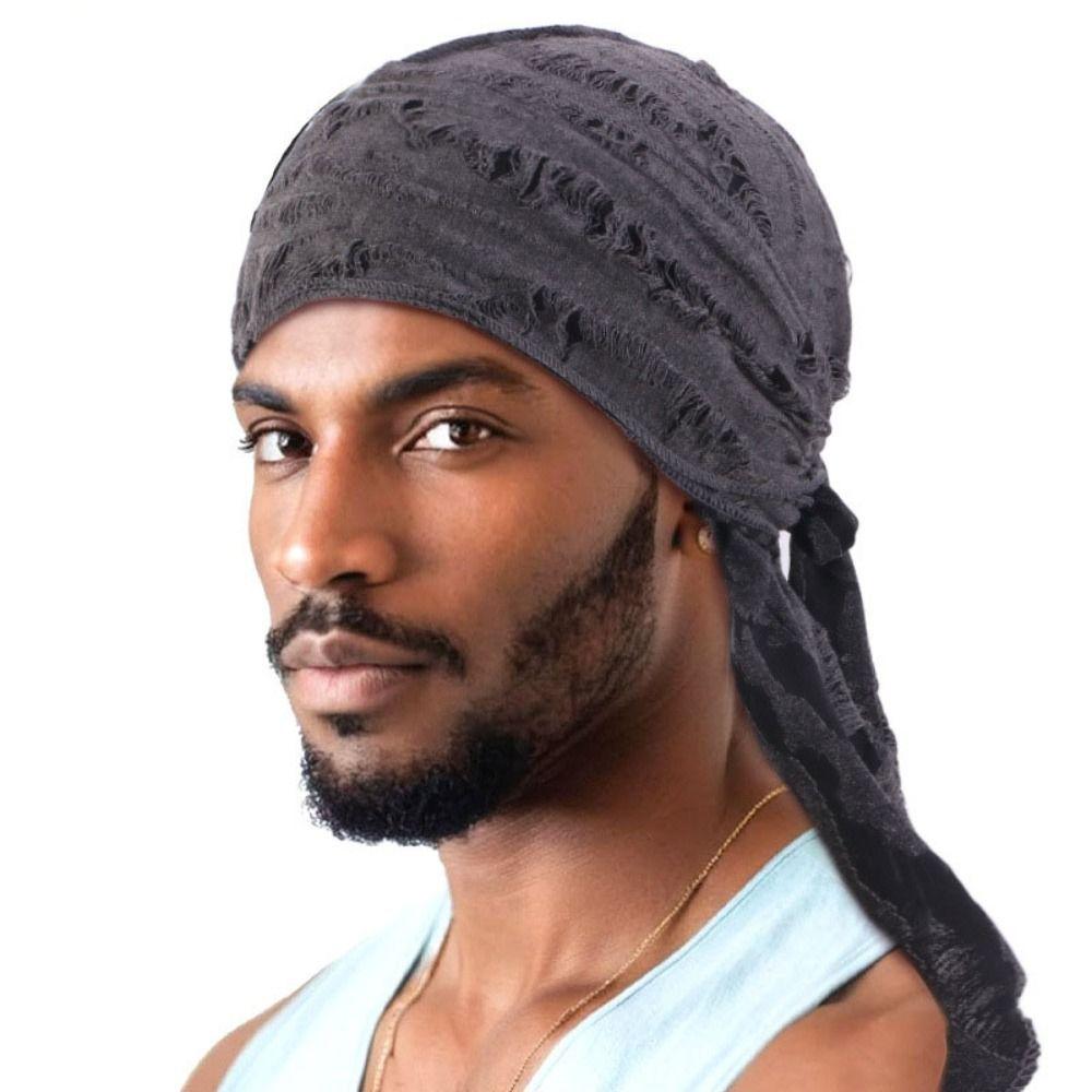 Бандана Durag Hip Hop Vintage Велосипедный Головной Платок Модная Пиратская Кепка Унисекс