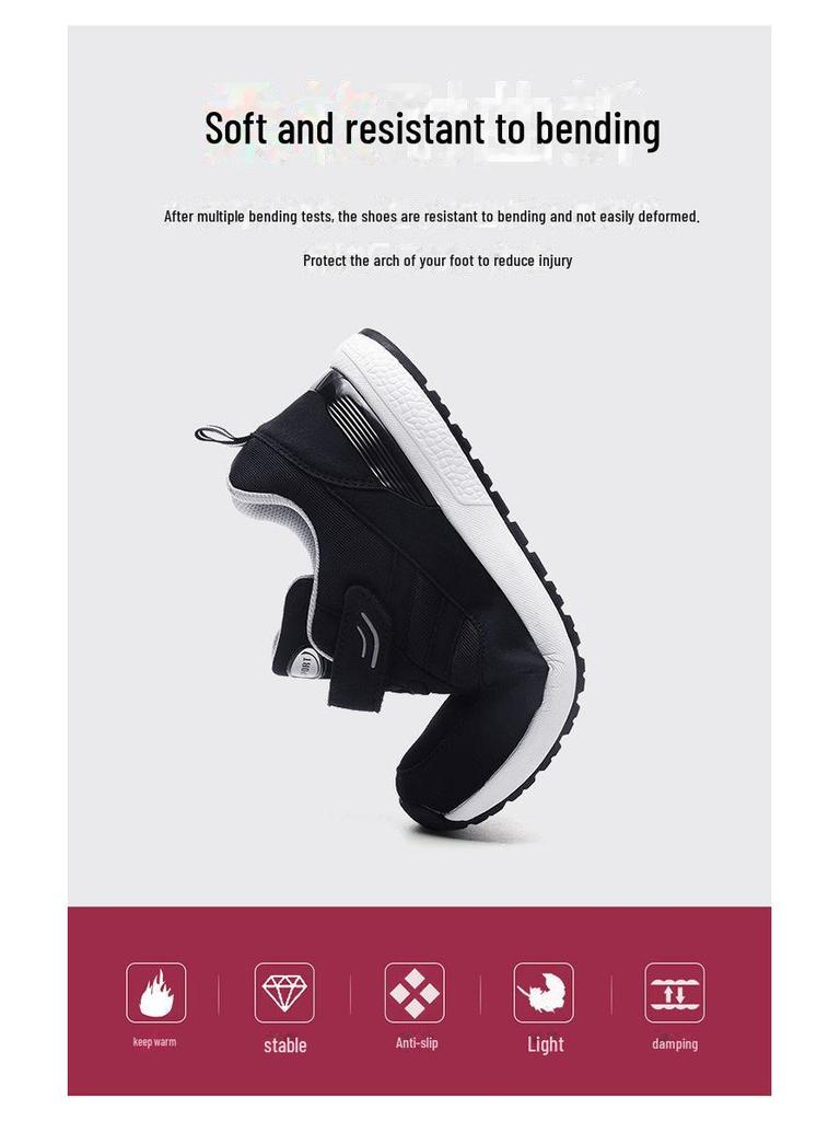 Удобная весенняя обувь для ходьбы для людей среднего и пожилого возраста — легкая, с мягкой подошвой, износостойкая