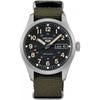 Citizen Men S uniSex Auto Mech Field Watch Silver Black Khaki Green Nylon SbSa2o