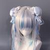 1pair Goth Round Bun Hairpin Hair Clip Halloween JK Style Hairpin for Teens Girl