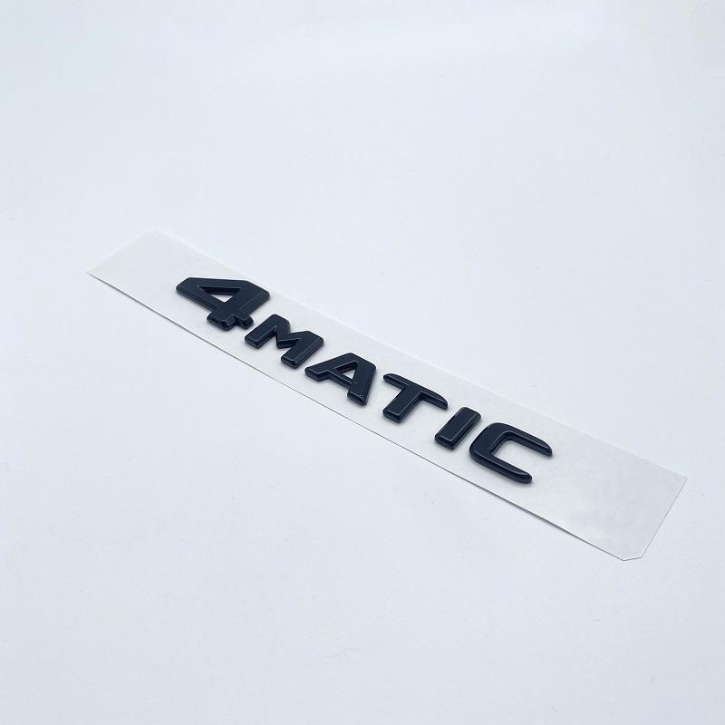 Буквы-эмблемы для Mercedes Benz CDI CGI TDI 4Matic, Стайлинг автомобиля, табличка с логотипом багажника, наклейка с логотипом, плоские шрифты, серебристый, глянцевый