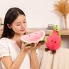 Creative Cute Fruit Watermelon Dragon Fruit Doll Plush Toy Corn Doll Children Accompany Soothing Doll