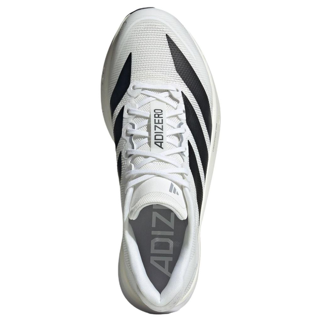 Adidas Adizero Boston 13 White Black Dash Grey Men Sneakers Cloud-White Core-Black JS4939