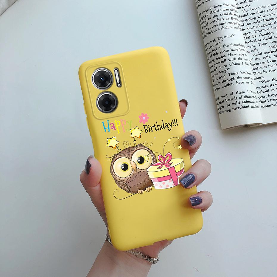 Чехол для Xiaomi Redmi 10 11 Prime Plus 5G 2022 Модный Защитный Чехол с Рисунком Сердца на Задней Панели для Xiaomi Redmi Note 11E Note11E Чехлы