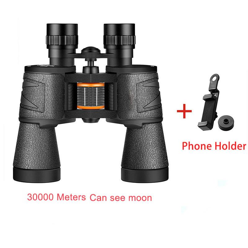 Powerful Telescope 20x Professional Binoculars Low Light Bak4-prism Long Range Waterproof Hunting Camping Equipment