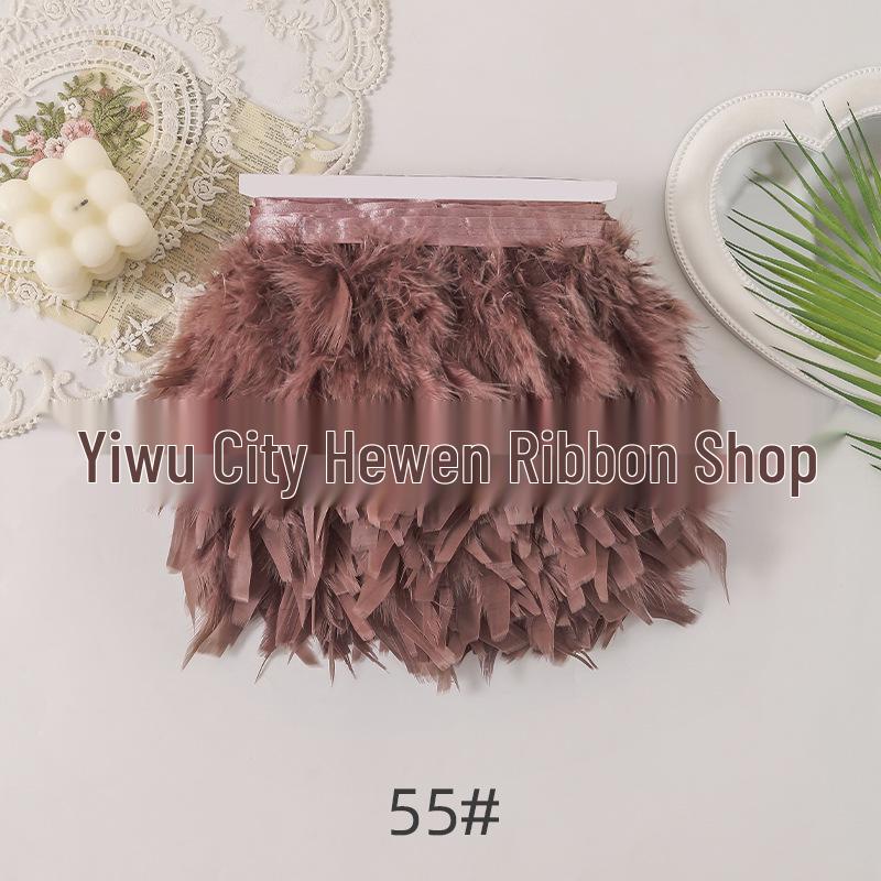 Отделка из перьев индейки 10-15 см для одежды, DIY и украшений