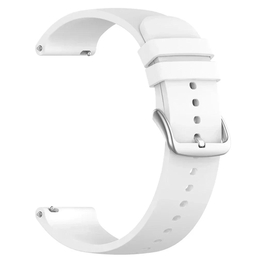 Спортивный силиконовый ремешок для часов для TicWatch Pro 3 Ultra Ремешок для TicWatch GTW/GTX/S2/E2/E3/GTH Браслет 20 мм 22 мм Мягкий браслет