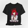 Waifu Makima Anime Short Sleeve T-Shirt Tee Tops, Graphic T-Shirt Tee Tops for Fans, Gift for Otaku,