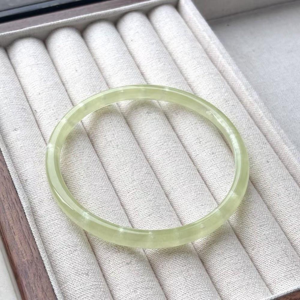 Thin Resin Bracelet Bright Cuff Bracelet New Round Bangles  Women
