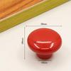 Single Hole Ceramic Cabinet Knob European Style Drawer Knobs Door Pull Handles  Children's Room