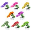 Artificial Flower Plant Tree Potted Bonsai Office Garden Party Desktop Ornament
