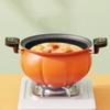 8L Fine Iron Pumpkin Micro Pressure Pot Glass Gas Stove Universal Pan Home Type Soup Pot  Kitchen