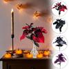 Halloween Artificial Leaves Decorative Bouquet Desktop Table Multiple Colors Home Party Decoration
