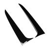 2 шт. Заднее боковое спойлер-канард крыло глянцевый черный замена для X3 F25 2011 2017