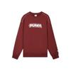 Puma Fw25 Race Ahead Crew Терри КНЙ Год Лошади Ограниченная Серия Вязаный Свитшот с Круглым Вырезом Унисекс свитшот 636033-28