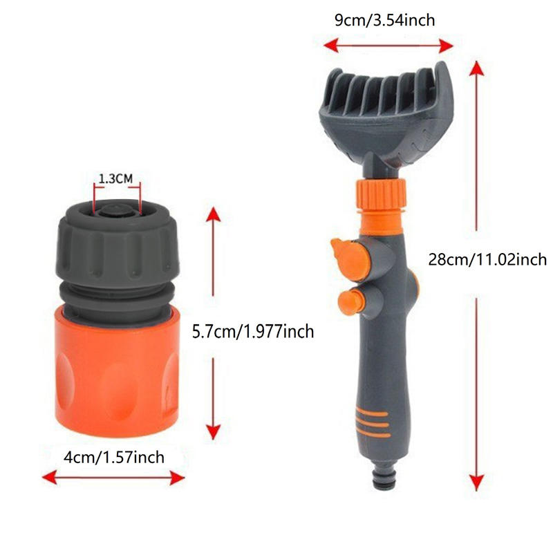 Handheld Swimming Pool Filter Cleaning Brush With Hose Hot Tub Spa Water Filter Cleaner Cleaning Hose Accessories Tool