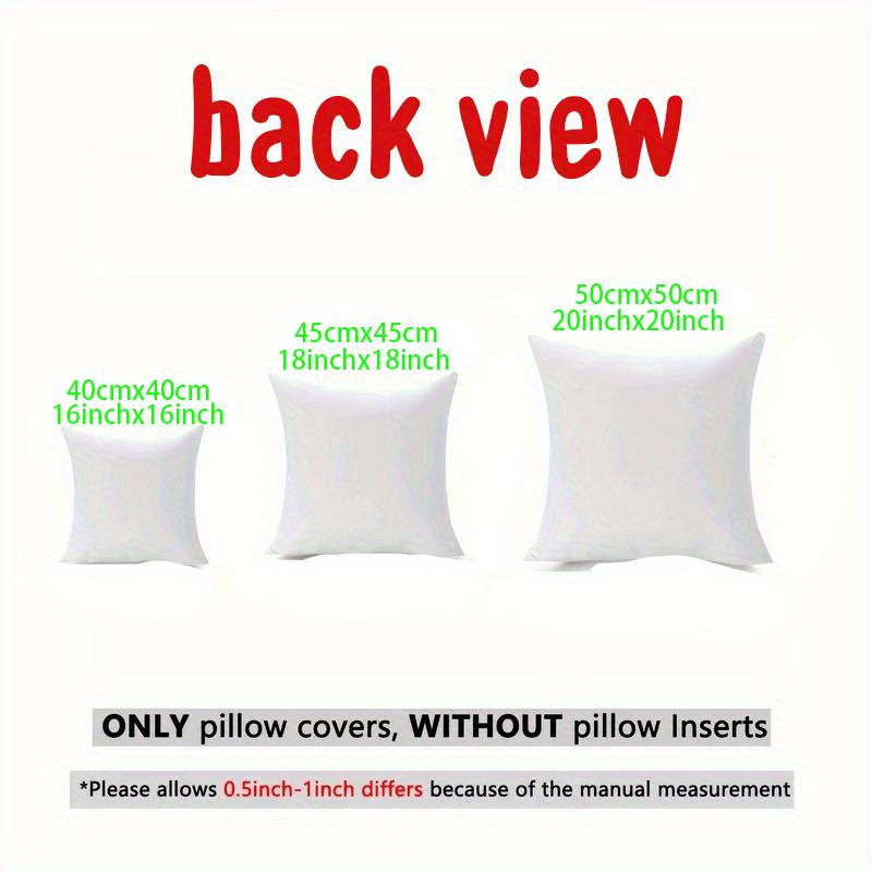 1/4Pcs Bohemian Palm Leaf Patterned Pillowcases Sofa Cushion Cover Home Bedroom Room Decoration