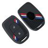 Силиконовый чехол-брелок на 2 кнопки для Renault Kwid Traffic Symbol Dacia Sandero Logan Duster 2016 2017 2018 Держатель корпуса брелока