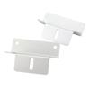 57PCS Solar Panel Mounting Brackets Aluminum Alloy Strong Support Solar Roof Mount Kit for RVs Trailers Boats Yachts