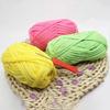 Практичная тонкая текстура DIY полиэфирное одеяло Вязание крючком Нитки для рукоделия Вязальная пряжа