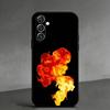 S-Взрыв стиля Чехол для телефона для Samsung Galaxy A91,80,73,72 ,71,53,52,32 ,31,22,21s,20,Мягкий черный чехол