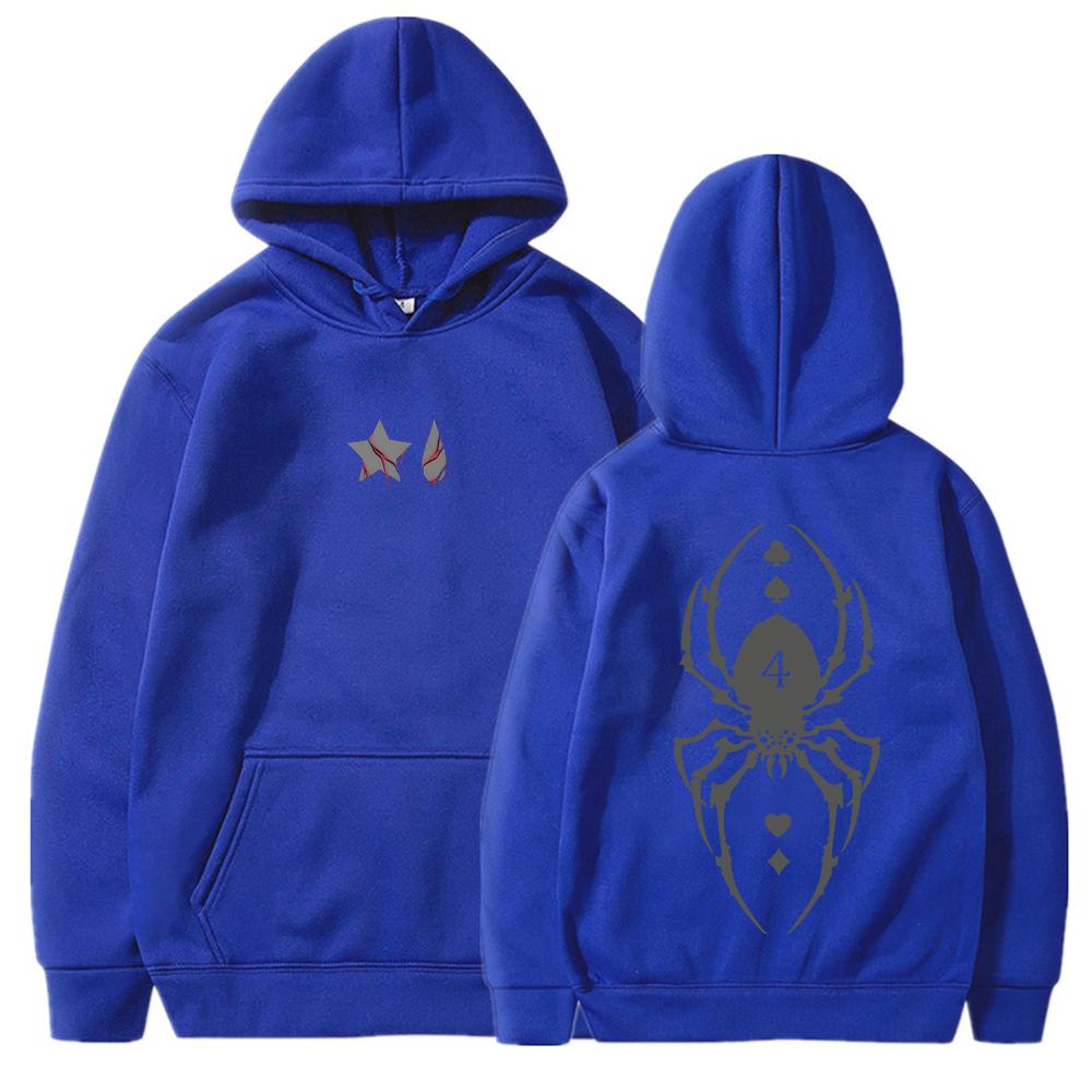 Толстовки с капюшоном в стиле японского аниме Hunter X Hunter унисекс японская мода Harajuku повседневные толстовки с капюшоном Y2k мультяшные графические толстовки