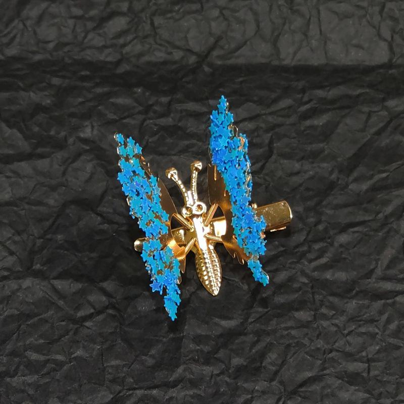 Заколка для волос «Крылья бабочки» для девочек - Новый корейский стиль, аксессуар для простых причесок