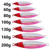 Metal Jig 3D Print 30g 40g 60g 80g 100g 130g 160g 200g Shore Trolling Spoon Hard Fishing Lure Laser Body Shiny Luminous Tackles