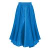 Kids Girls Stylish Dance Clothing Elastic Waistband Large Swing Loose Half-length Skirt