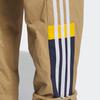 Adidas Оригинальные спортивные штаны с тремя полосками и цветными блоками в виде трилистника, мужские брюки цвета хаки IN0999