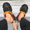 Hole Eva Men's Shoe Platform Original Mascullino 2024 Style Fashion Male Slipper Cheap Shoes Stylish Hot Clappers Fun Slides