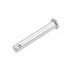 Single Hole Clevis Pin, Slip Hook Lifter Pin - 8mm X 50mm, Flat Head, 304 Stainless Steel