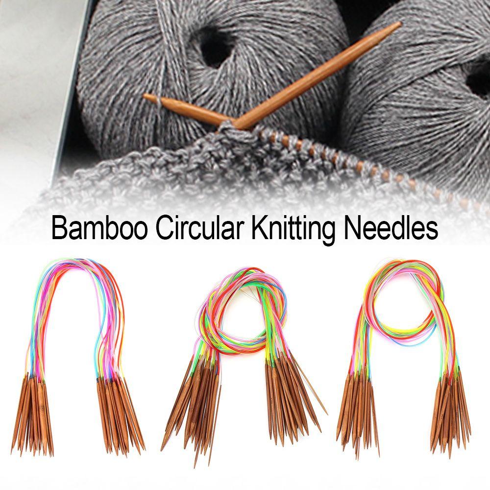 Гладкие цветные трубчатые швейные принадлежности булавка для вязания спицы круговые спицы
