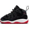 Air 11 PS Retro TD Bred Бархатные Детские Кроссовки Черный Спортивный Красный Белый HF7808-061